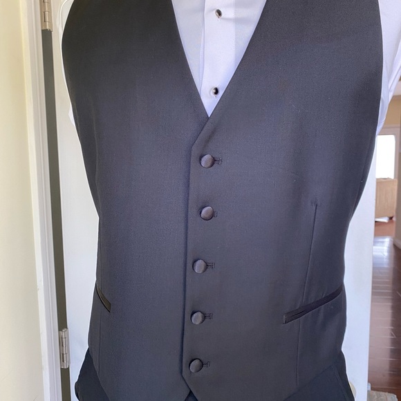NWT 3 pieces formal fancy black tie event tuxedo for men - Picture 7 of 16